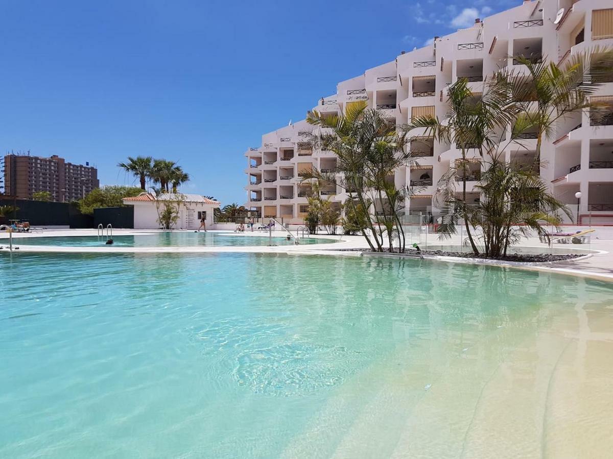 San Marino With Heated Pool, Only 450 Meters To The Beach, Wifi Arona  Luaran gambar
