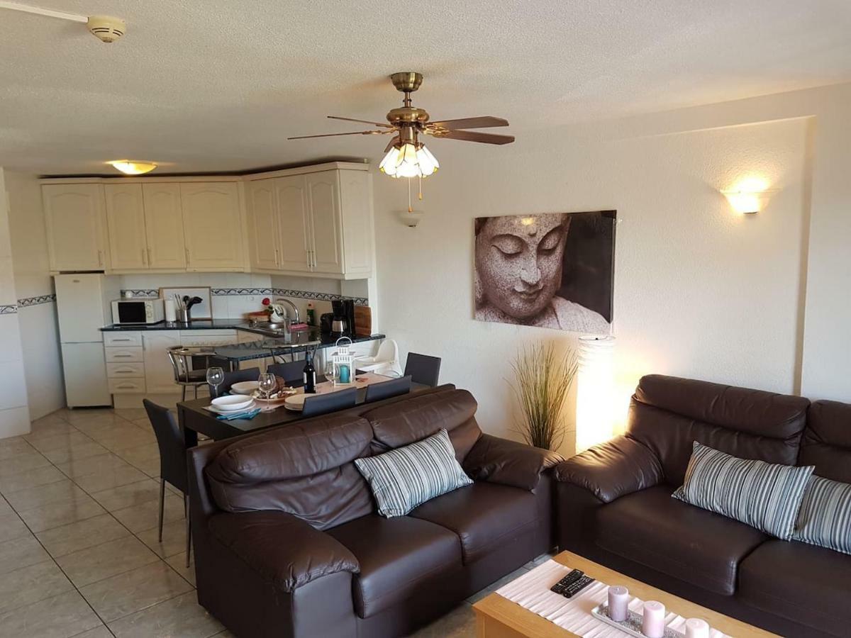 San Marino With Heated Pool, Only 450 Meters To The Beach, Wifi Arona  Luaran gambar
