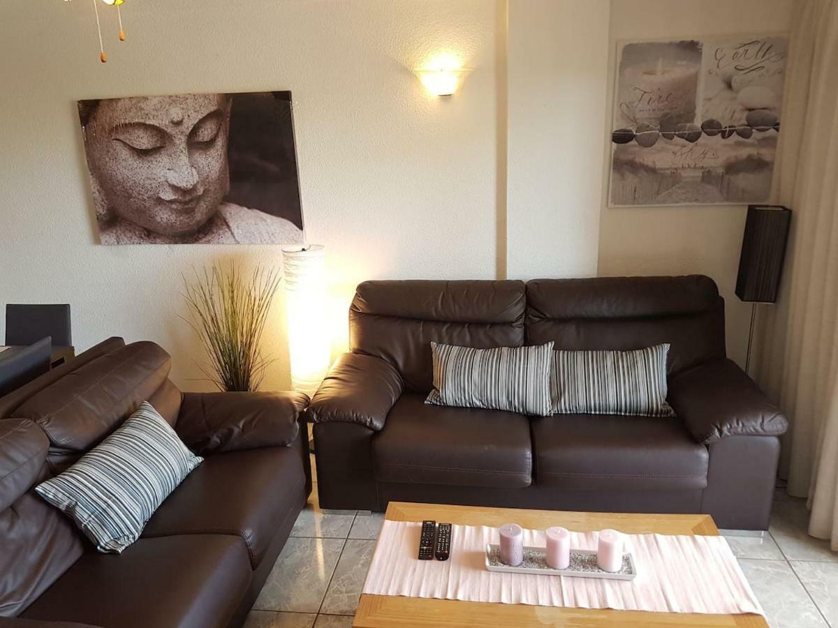San Marino With Heated Pool, Only 450 Meters To The Beach, Wifi Arona  Luaran gambar